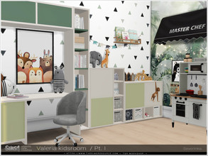 Sims 4 — Valeria kidsroom Pt.I by Severinka_ — A set of furniture for decoration kidsroom in the Scandi style. The set