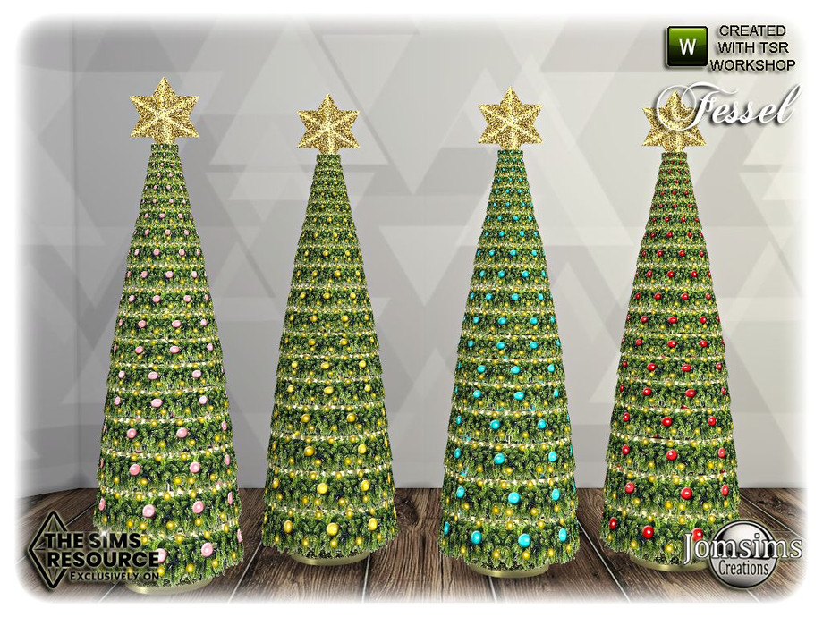 The Sims Resource - Fessel christmas tree