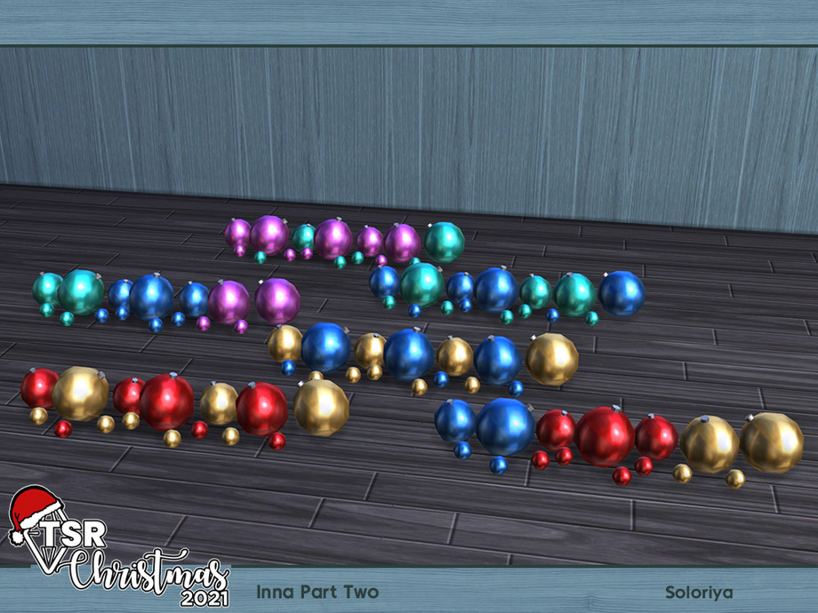 The Sims Resource TSR Christmas 2021. Inna Part Two. Christmas Ornament