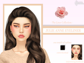 Sims 4 — Julie Anne Eyeliner by LadySimmer94 — PLEASE READ CREATOR NOTES BEFORE COMMENTING BGC 1 swatch Custom Thumbnail