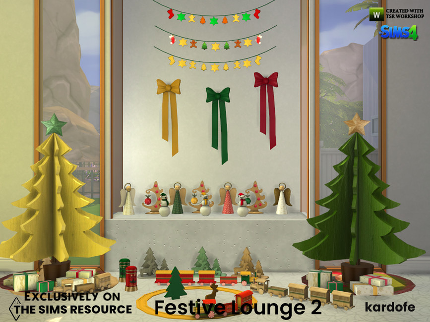 The Sims Resource - Festive Lounge 2