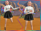 Sims 4 —  Modelling Poses 1 by Patty1997 — They are two poses for womans. These are modelling poses. 