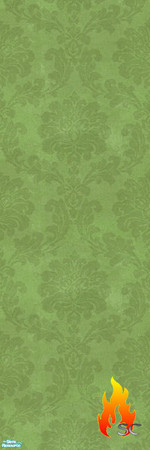 Sims 2 — Olive Damask Walls by scfiregirl25 — There are 10 walls in this set.