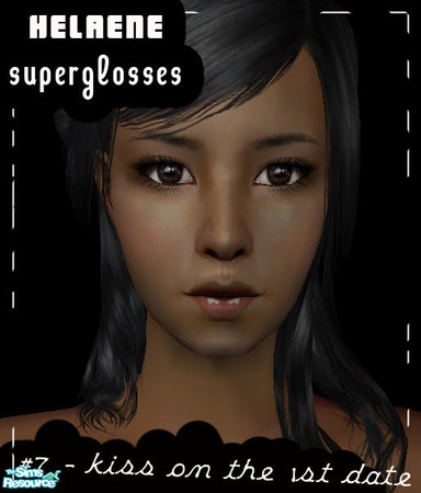 Sims 2 — Helaene - Superglosses - kiss on the 1st by Helaene — This hot lipgloss is 1 of a set of 11 high-shine glosses