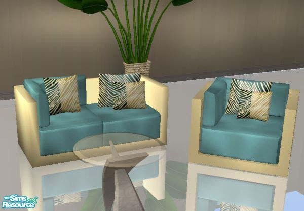 Sims 2 — S2S Loveseat recolor by sims2sisters — 