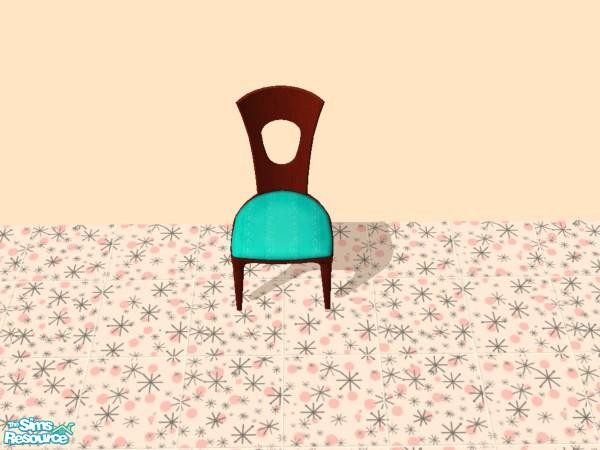 Sims 2 — GL Contorto Dining Chair - Tropical Para by dddrake — Tropical Paradise