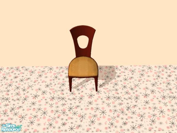 Sims 2 — GL Contorto Dining Chair - Fools Gold by dddrake — Fools Gold