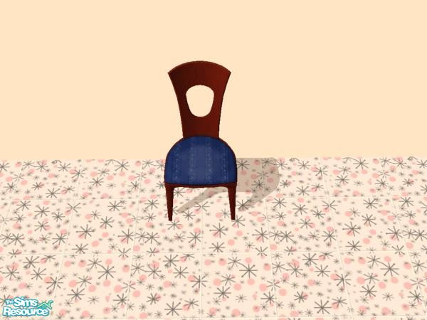 Sims 2 — GL Contorto Dining Chair - Cornflower Dr by dddrake — Cornflower Dreams