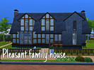Sims 4 —  Pleasant family house by Swons_and_SharkS_privat_page —  Pleasant family decided to reproduce their house from