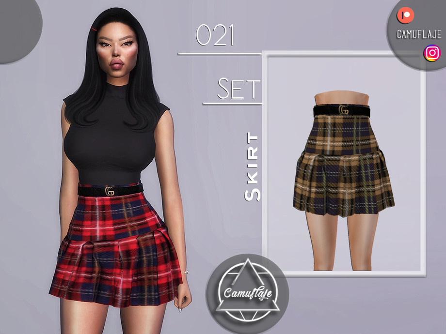 The Sims Resource - SET 021 - Skirt