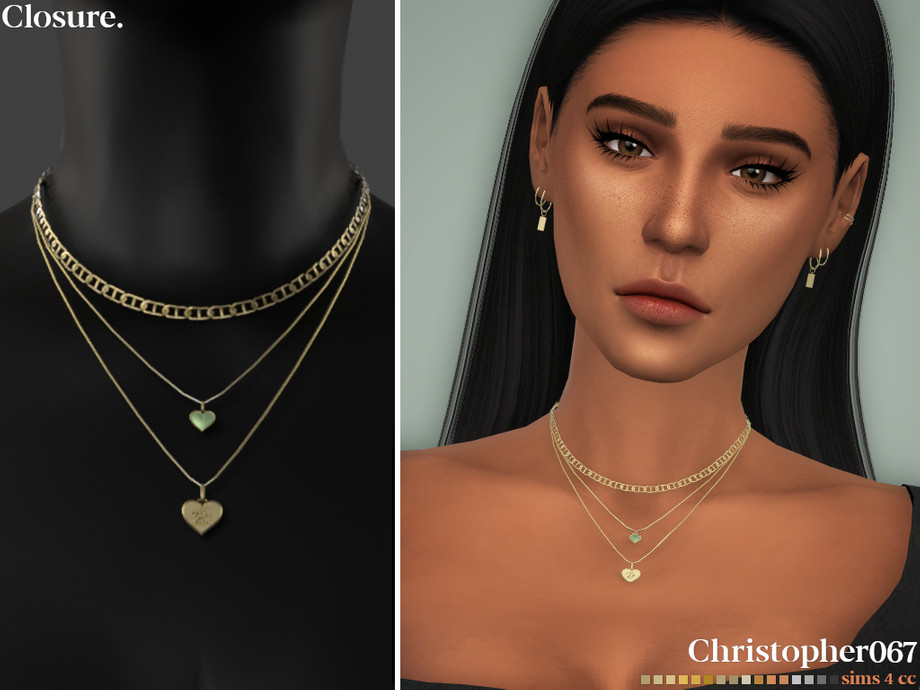 The Sims Resource Closure Necklace