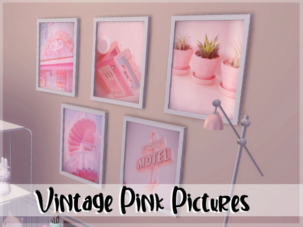 Sims 4 — Pink Vintage - Pictures by twilightevey — Cute pink vintage themes pictures to fit your pink needs!