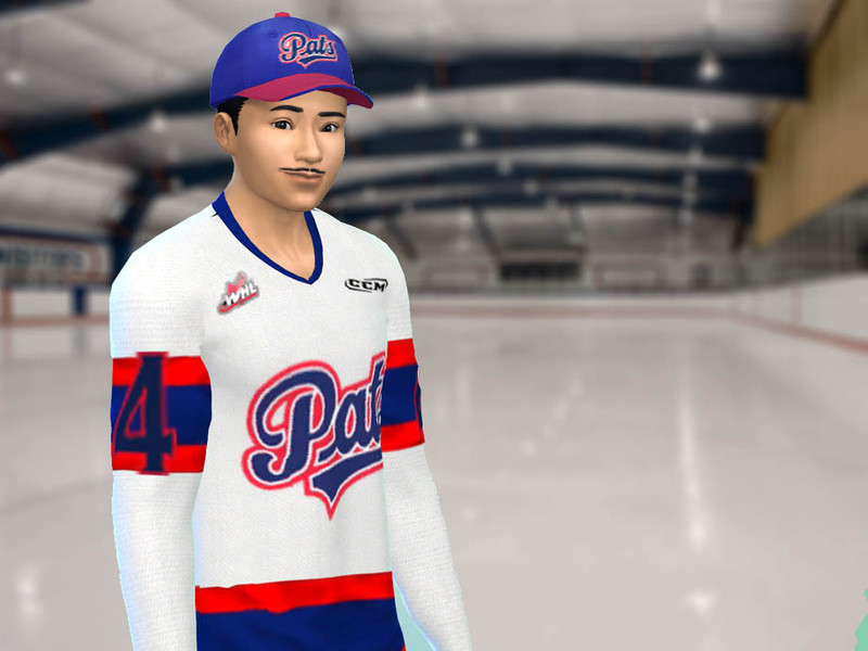 Sims 4 The Sims Resource | Western Hockey League (WHL) Caps by TSR Creator