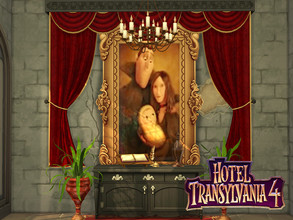 Sims 4 — Hotel Transylvania 4 - Draculas Family Portrait  by Flubs79 — Hotel Transylvania 4, only on Amazon Prime January