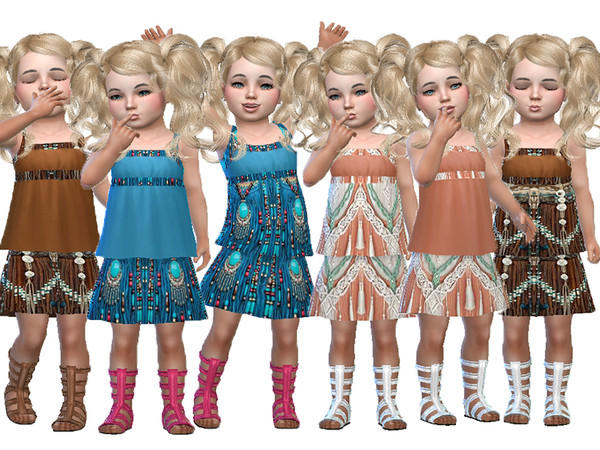 Sims 4 — Strappy tops recolor by TrudieOpp — Strappy tops recolor 6 colors