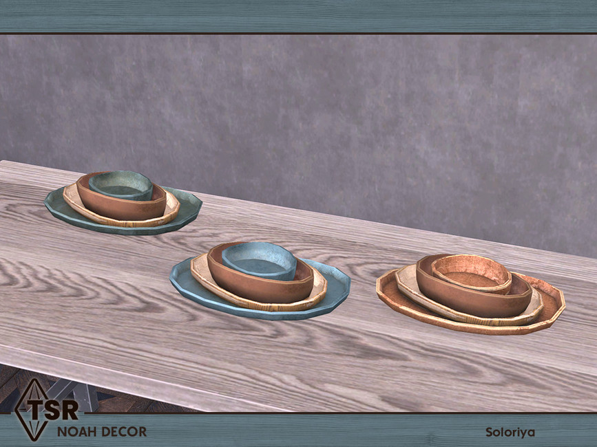 The Sims Resource Noah Decor. Plates