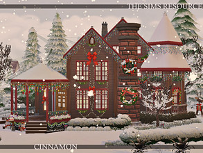 Sims 4 — Cinnamon Family House | noCC by simZmora — Cinnamon is a spice obtained from the inner bark of several tree