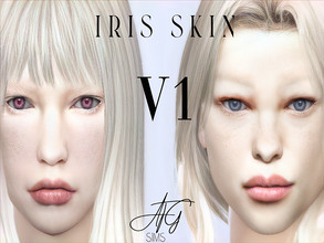 Sims 4 — IRIS SKIN v1 by ATGSIMS — Female skin Skin details category With / without eyebrows 4 different shades This skin