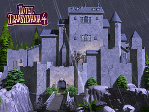 Sims 4 — Hotel Transylvania 4 - Castle by Flubs79 — Hotel Transylvania 4, only on Amazon Prime January 14th, 2022 here is