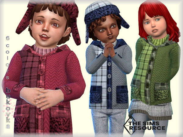 The Sims Resource - Jacket Tweed