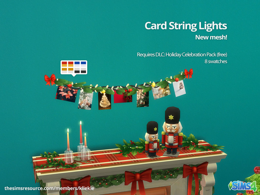 The Sims Resource Card String Lights
