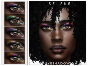 Sims 4 — P-Eyeshadow N4 [Patreon] by Seleng — The eyeshadow has 20 colours and HQ compatible. Allowed for teen, young