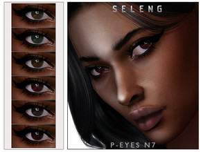 Sims 4 — P-Eyes N7 [Patreon] by Seleng — HQ compatible eyes with 15 colours. Allowed for all the ages. Enjoy!