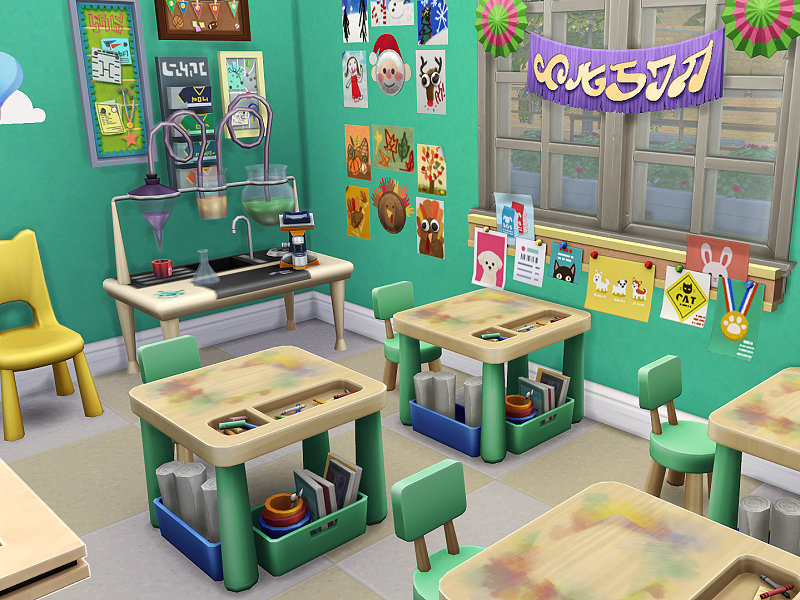 The Sims Resource - Elementary School - no CC