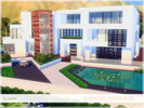Sims 4 — Sunrise Avenue 81 by sinhhala — A very large modern house with lots of space, open living and dining area, a few