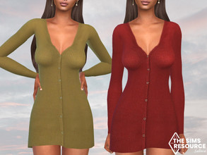 Sims 4 — Winter Jumper Dresses by saliwa — Winter Jumper Dresses