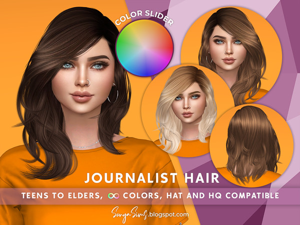 Sims 4 — SonyaSims Journalist COLOR SLIDER (Retexture - Patreon) by SonyaSimsCC — This file will make my