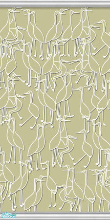 Sims 2 — Studio K Cranes - Khaki by StudioKhagerks — Part of the Studio K Cranes Series. 28 colors total. Coordinates