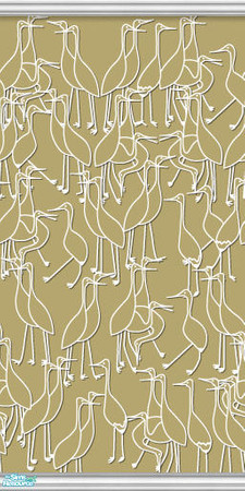 Sims 2 — Studio K Cranes - Dark Sand by StudioKhagerks — Part of the Studio K Cranes Series. 28 colors total. Coordinates