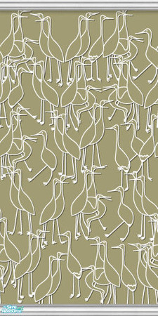 Sims 2 — Studio K Cranes - Clay by StudioKhagerks — Part of the Studio K Cranes Series. 28 colors total. Coordinates with