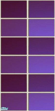 Sims 2 — NK Plaid Tile Walls - Purple Lights by MoMama — Purple Lights plaid tile for your kitchen or bath.