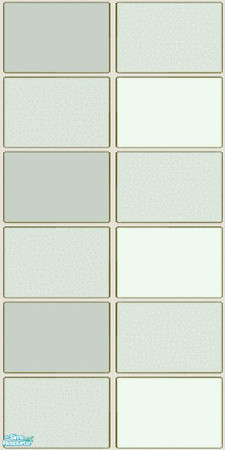 Sims 2 — NK Plaid Tile Walls - Pale Green by MoMama — Pale Green plaid tile for your kitchen or bath.