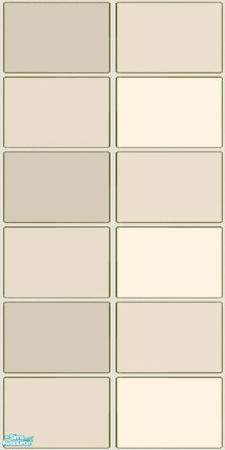 Sims 2 — NK Plaid Tile Walls - Off White by MoMama — Off White plaid tile for your kitchen or bath.