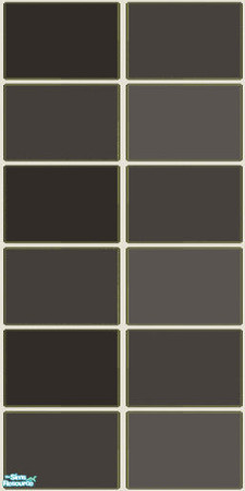 Sims 2 — NK Plaid Tile Walls - Dark Grey  by MoMama — Dark Grey plaid tile for your kitchen or bath.