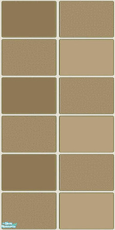 Sims 2 — NK Plaid Tile Walls - Brown by MoMama — Brown plaid tile for your kitchen or bath.