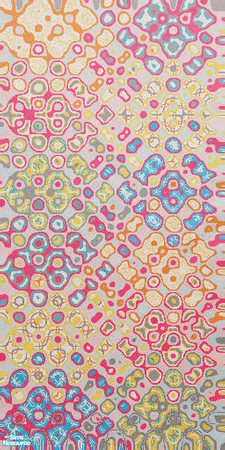 Sims 2 — Rainbow by s00z — A colourful modern design.