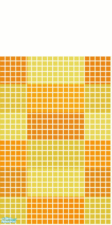 Sims 2 — High Tiles Gold by s00z — Suitable for kitchen or bathroom.