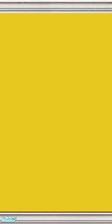 Sims 2 — Mustard Yellow Wall by Pauton — Mustard Yellow Wall With Molding