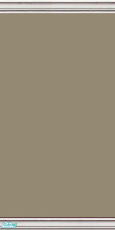 Sims 2 — Mocha Wall by Pauton — Mocha Wall With Molding