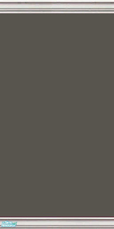 Sims 2 — Dark Grey Wall by Pauton — Dark Grey Wall With Molding