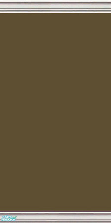 Sims 2 — Brown Wall by Pauton — Brown Wall With Molding