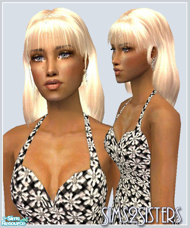 Sims 2 — S2S 'Barbie' hair - #387068 Recolor by sims2sisters — Available for teen, young adult, adult and elder. Enjoy!