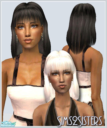 Sims 2 — S2S 'Barbie' hair - #387068 Recolor by sims2sisters — Available for teen, young adult, adult and elder. Enjoy!