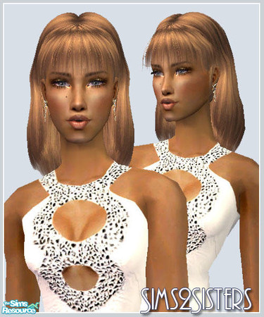 Sims 2 — S2S 'Barbie' hair - #387068 Recolor by sims2sisters — Available for teen, young adult, adult and elder. Enjoy!