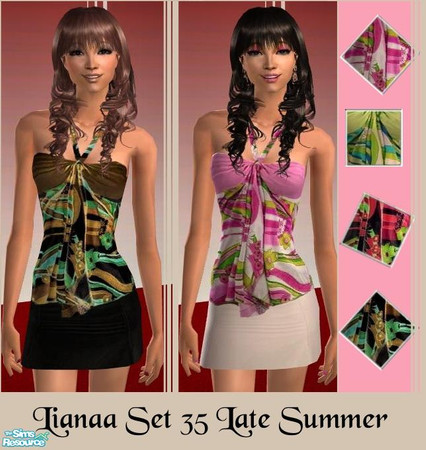 Sims 2 — Set 35 Late Summer by Lianaa — Set 35 Late Summer