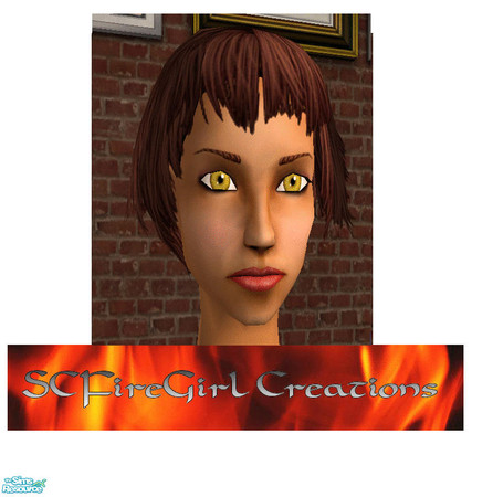 Sims 2 — Yellow Eyes by scfiregirl25 — Only the most realistic yellow eyes for your Sim.